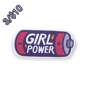 ✨3/$10✨Girl Power Sticker